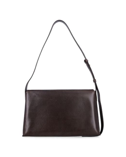 A.P.C. Black Simone Leather Shoulder Bag