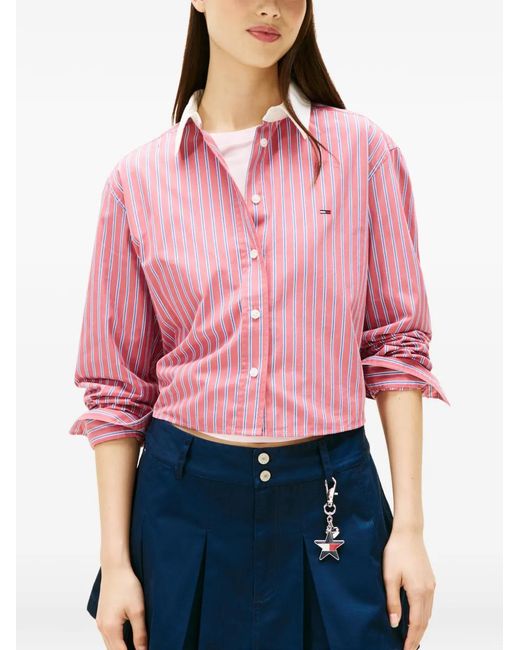 Tommy Hilfiger Pink Striped Shirt