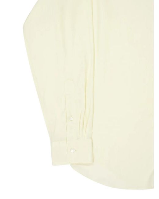 Auralee Katoenen Blouse in het White