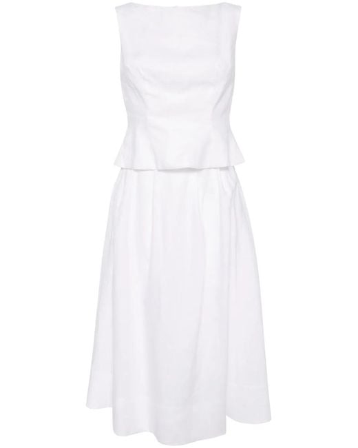 Reformation White Moya Linen Set