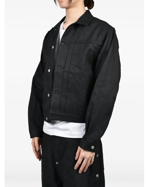 Rivet & Hide Denim Jack in het Black voor heren