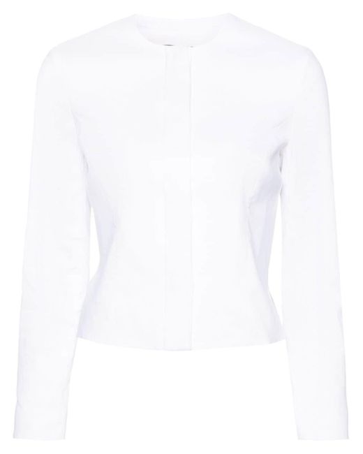 Giacca crop di Theory in White