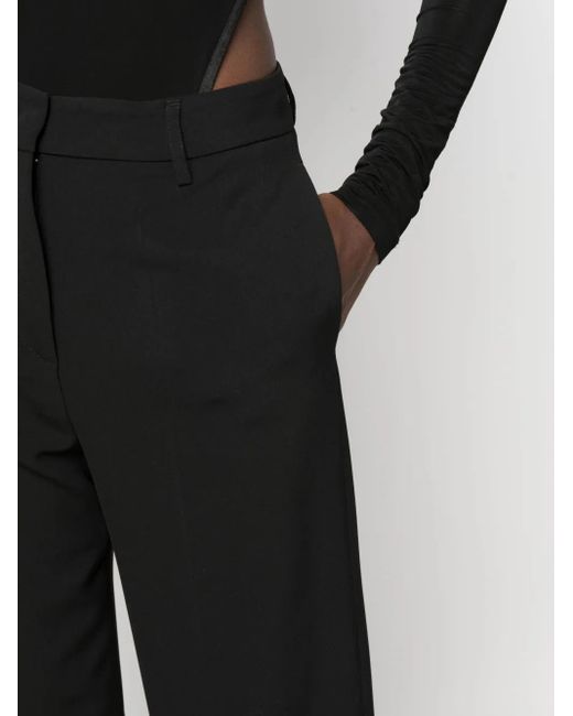 Blanca Vita Broek Met Wijde Pijpen in het Black