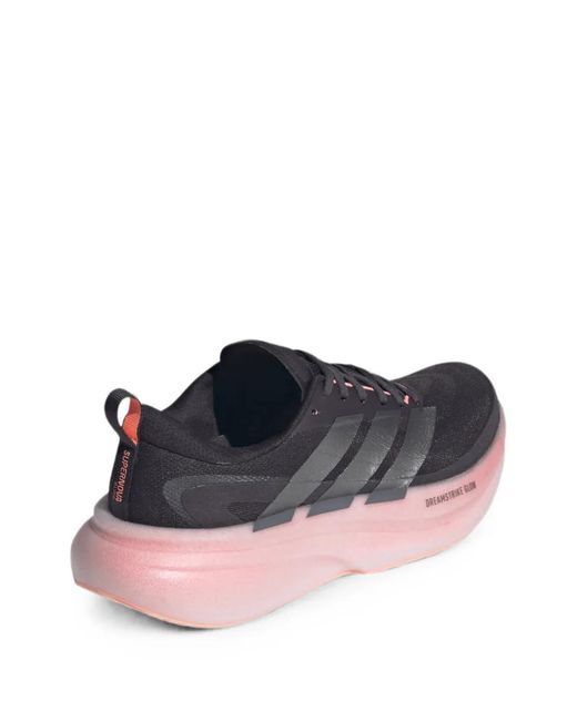 Adidas White Supernova Glide Running Sneakers