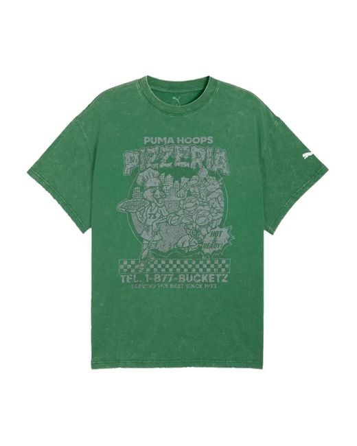 PUMA Green X Teenage Mutant Ninja Turtles T-Shirt for men