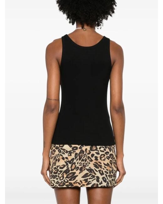 Nanushka Geribbelde Tanktop in het Black
