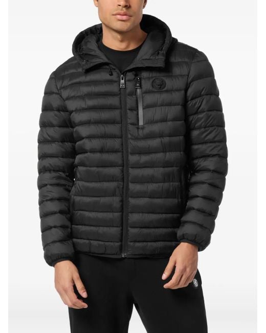 Philipp Plein Black Light Jacket Bollo Tiger for men