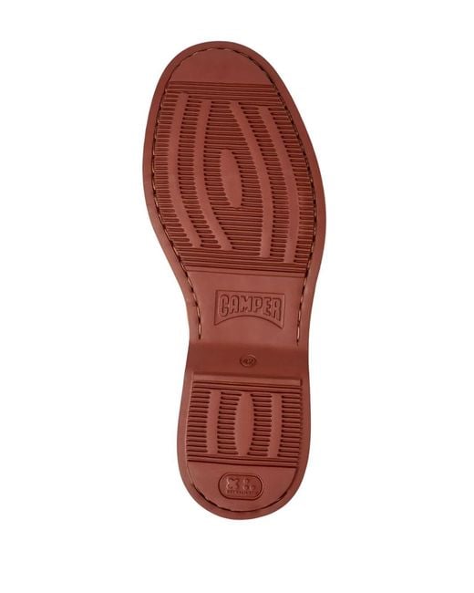 Camper Brown Norman Suede Low-top Brogues for men