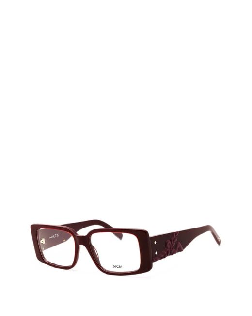 MCM Black Rectangle-Frame Glasses
