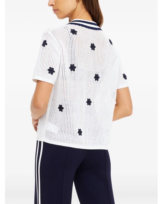 The Upside White Piazza Koa Collared Shirt