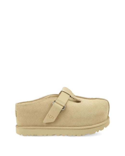 Ugg White Goldenstar Hi Touch-Strap Mules