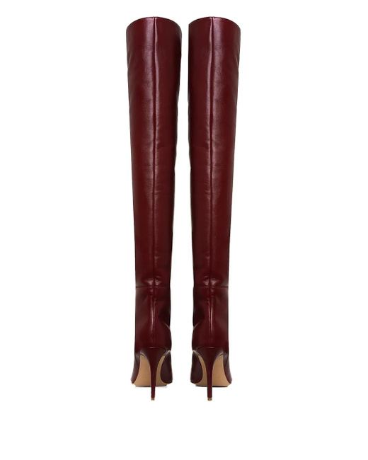 Ginissima Red 95Mm Milana Thigh-High Boots