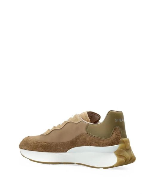 McQueen Natural Sprint Runner Sneakers for men
