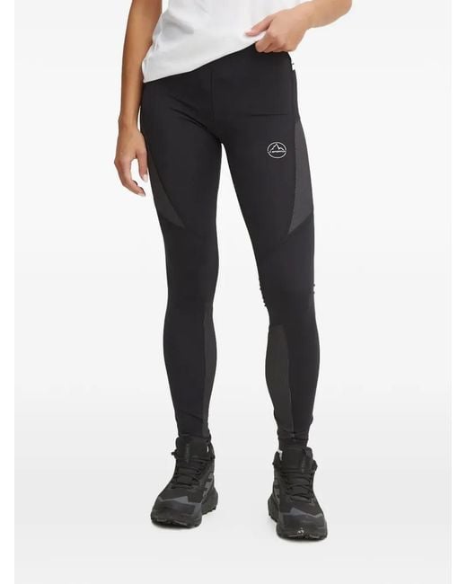 La Sportiva Blue Triumph Panelled Performance Leggings