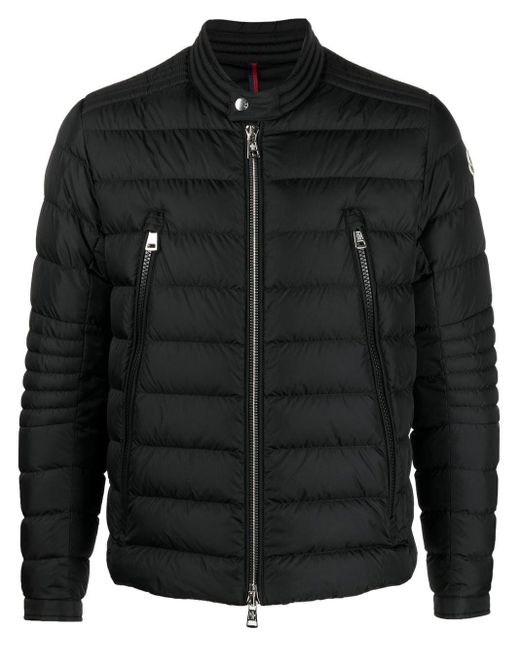 Moncler Amiot Feather-down Puffer Jacket in Black for Men | Lyst