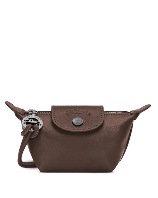 Longchamp Brown Le Pliage Xtra Coin Purse