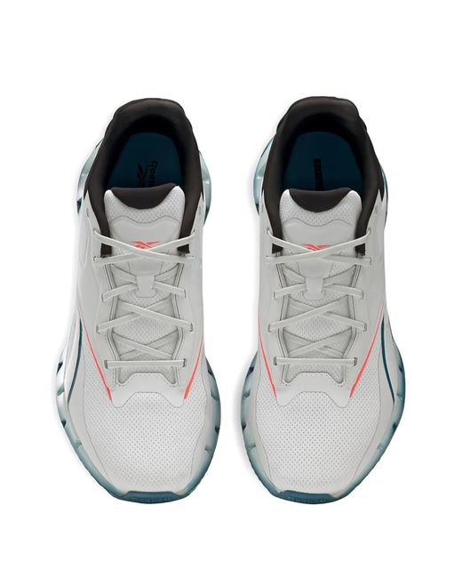Reebok White Zig Dynamica 4 "Pure Flared" Trainers for men
