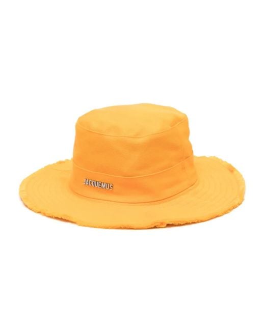 Jacquemus Les Classiquesコレクション Le Bob Artichaut ハット Orange