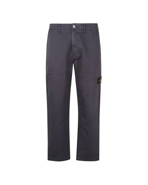 Stone Island Blue 3100001 Dense Cotton-Tc for men