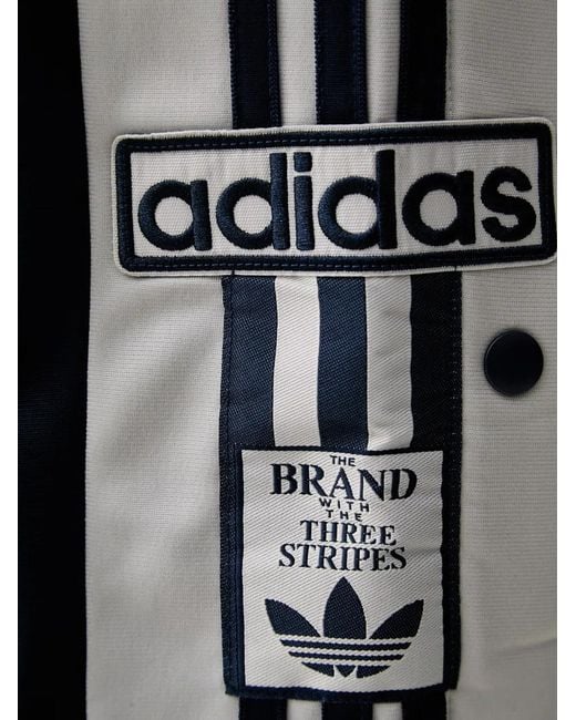 Adidas Blue Adicolor Side-Stripe Track Pants for men