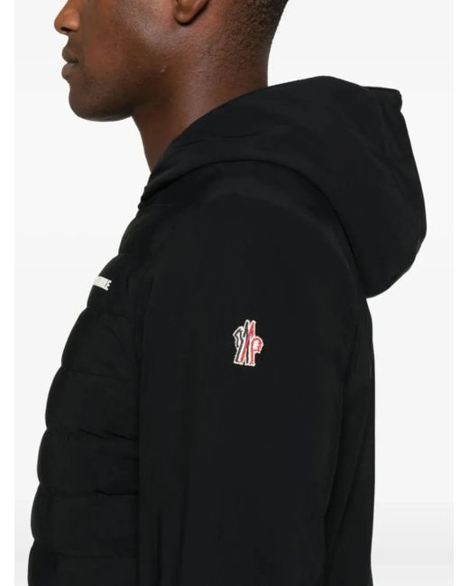 Moncler Wattierte Jacke Mit Reißverschluss in Black für Herren