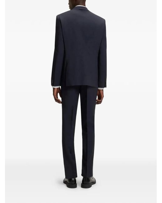 HUGO Blue Single-Breasted Blazer for men