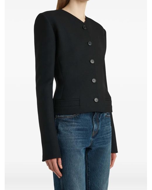 Khaite Black Nara Jacket