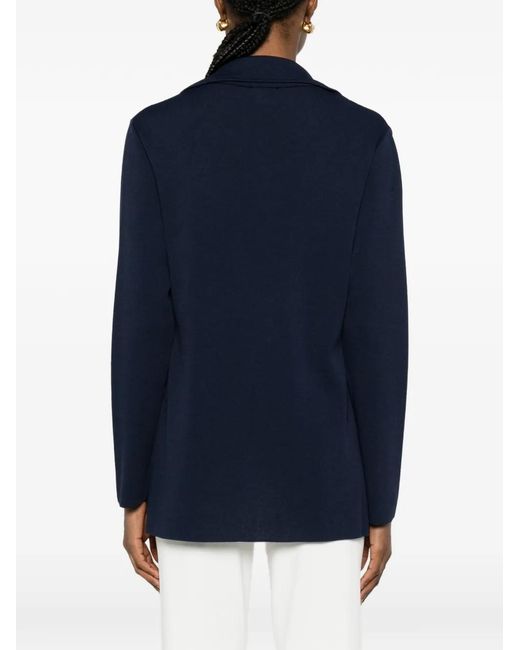 Neera Blue Button Blazer