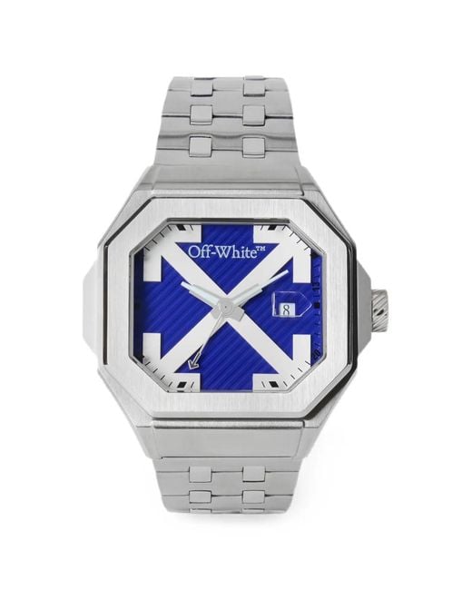 Off-White c/o Virgil Abloh Gray Heavy Duty 50.5Mm Watch for men