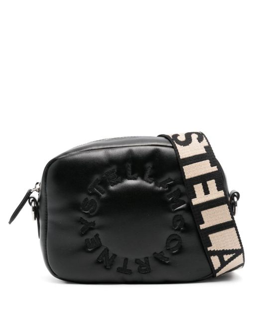 Stella McCartney Black Kameratasche mit Stella-Logo