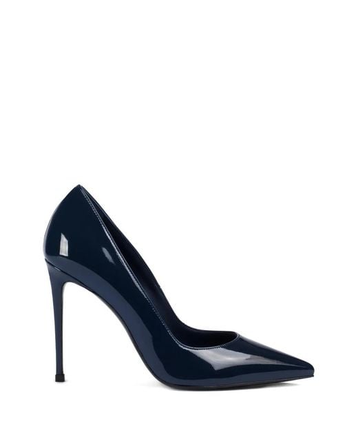Le Silla Blue Eva Heeled Pumps