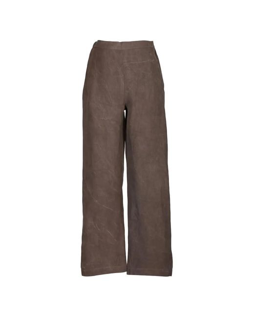 Peter Cohen Brown Mod Squad Elasticated-Waist Trousers