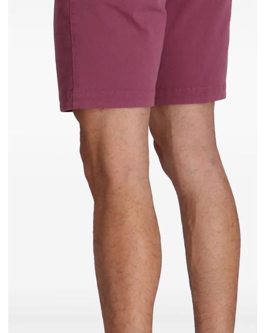 Short Slim En Serge Boss pour homme en coloris Red