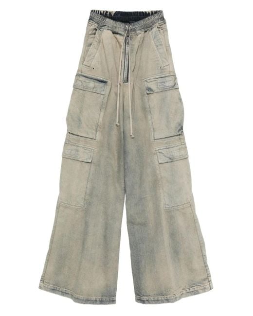 Rick Owens カーゴジーンズ White