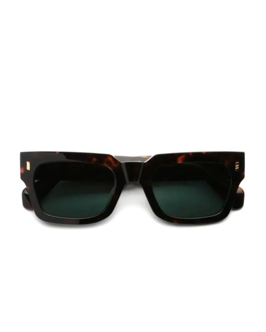 Gast Black Gotha Square-Frame Sunglasses