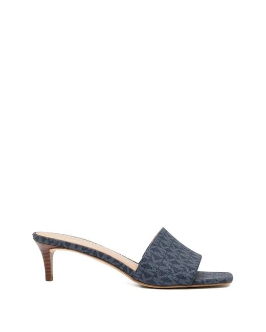 Michael Kors White 60Mm Elyse Sandals
