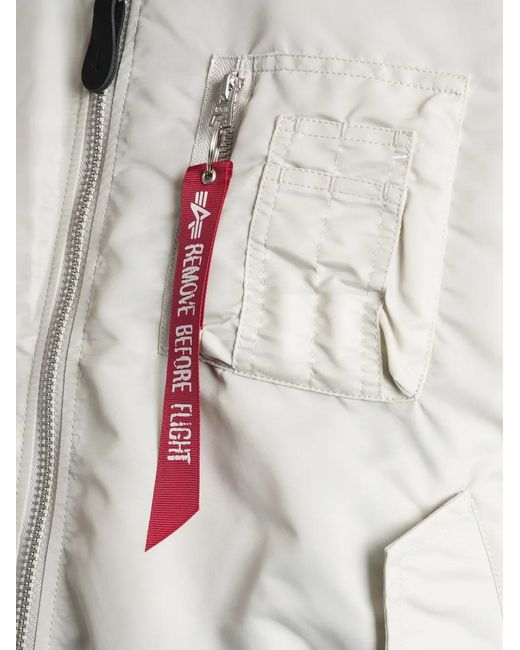 Chaleco Ma-1 Utility Alpha Industries de hombre de color Gray