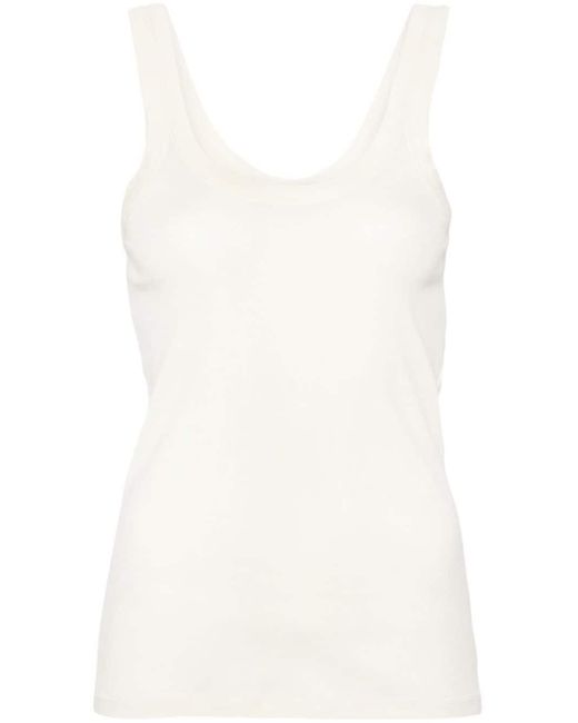 Lemaire White Rib Tank Top