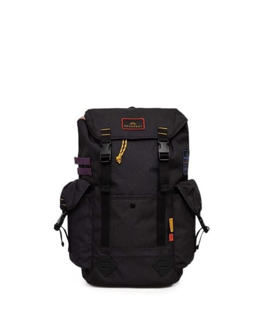 Doughnut Black Grounder Happy Camper Backpack