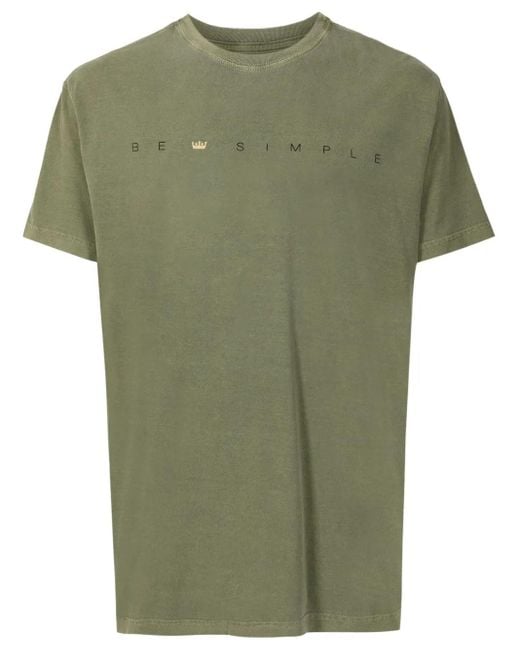 Osklen Green Be Simple T-Shirt for men