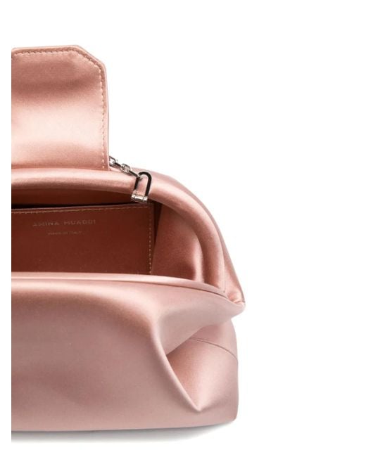Bolso de mano Camelia con detalles AMINA MUADDI de color Pink