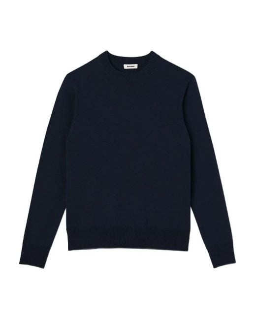 Maglione Girocollo di Sandro in Blue da Uomo
