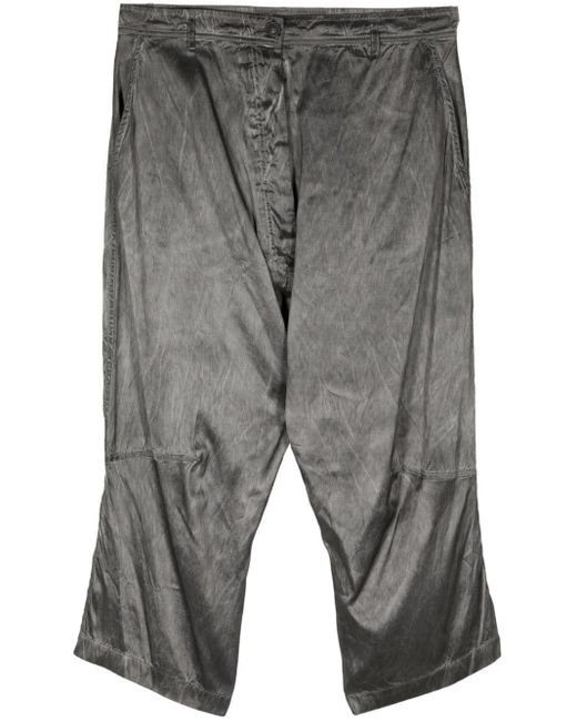 Rundholz Gray Dip Drop-crotch Trousers