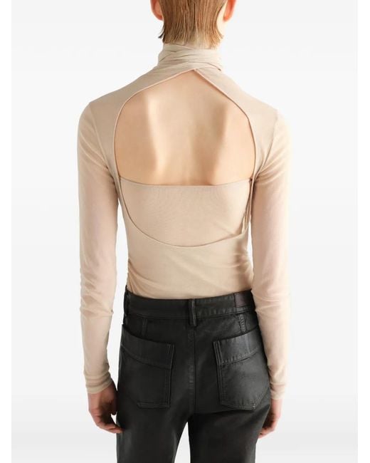 Lemaire White Ballerina Scarf Top