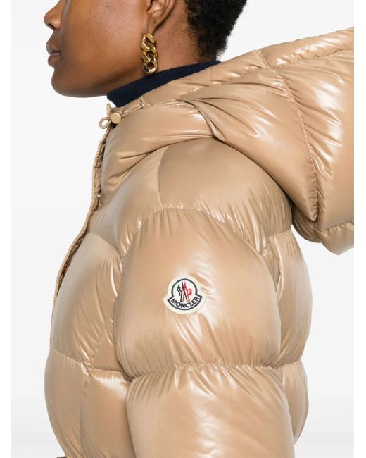 Moncler Bellevue Jas in het Natural