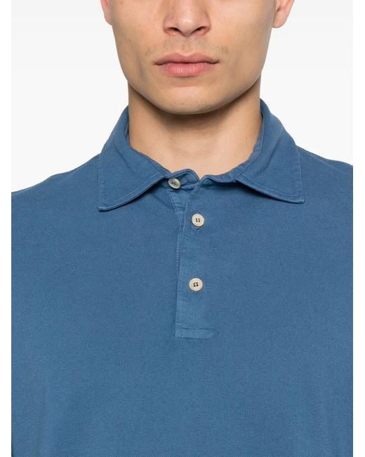 Polo di Fedeli in Blue da Uomo