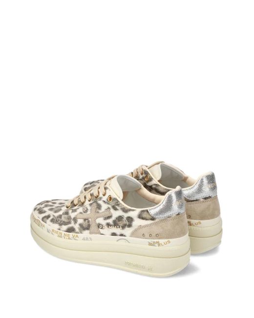 Premiata レオパード スニーカー Multicolor