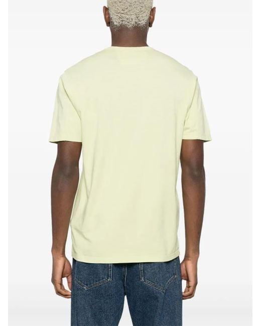T-Shirt Con Stampa di C P Company in Yellow da Uomo