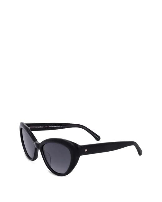 Kate Spade Black Marlah Cat-Eye Frame Sunglasses