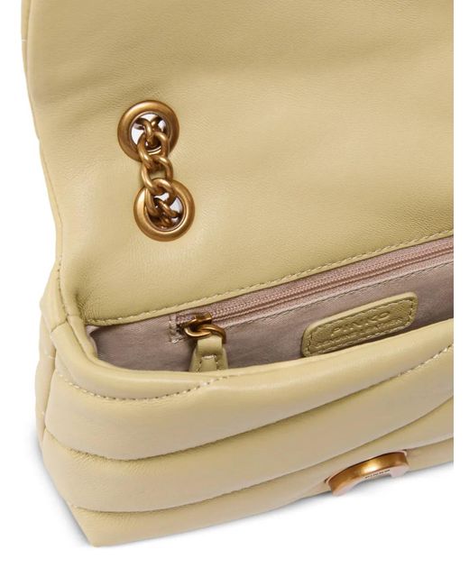Pinko Natural Love Puff Quilted Shoulder Bag